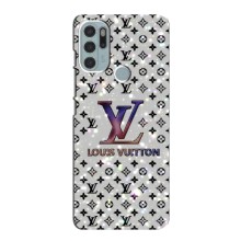 Чохол Стиль Louis Vuitton на Motorola MOTO G60s (Яскравий LV)