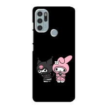 Чехол с кроликом Куроми на Motorola MOTO G60s (Куроми и Мелоди)