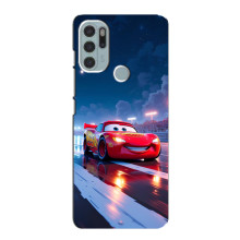 Чехол с принтом Маквин для Motorola MOTO G60s
