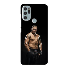 Чохол з картинкою Олександр Усик для Motorola MOTO G60s – Усик на чорному