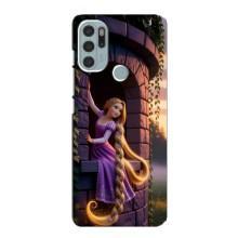 Чохол Рапунцель для Motorola MOTO G60s (Рапунцель на вежі)