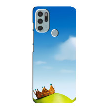 Чехол с мультфильмом Шрек на Motorola MOTO G60s – Голова Шрека