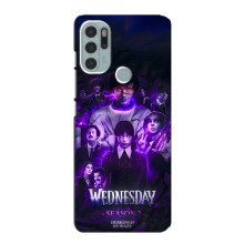 Чехол с дизайном Венздей 2 на Motorola MOTO G60s