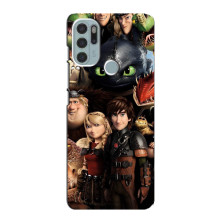 Чехол как приручить дракона на Motorola MOTO G60s – Персонажи дракона