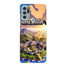 Чехол с картинками Майнкрафт для Мото G60s – Minecraft