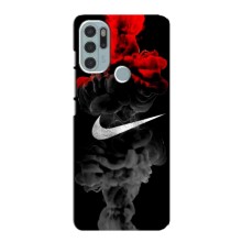 Чохол з логтипом Найк на Motorola MOTO G60s
