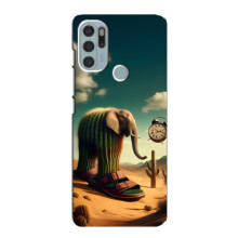 Чехол с мемами тралалело тралала для Motorola MOTO G60s