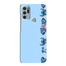 Чехол с принтом Стич на Motorola MOTO G60s – Стич фон