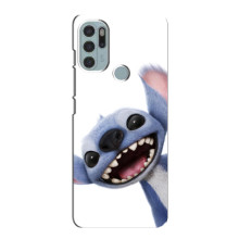 Чехол с принтом Стич на Motorola MOTO G60s – Стич