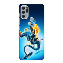 Чехол с принтом Фантастическая четверка для Motorola MOTO G60s – Фантастическая четверка