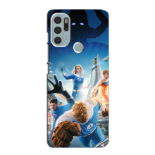 Чехол с принтом Фантастическая четверка для Motorola MOTO G60s – Герои Фантастической четверки