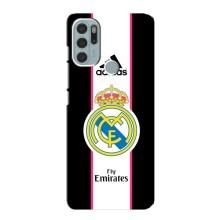 ФК Реал Мадрид чехлы для Motorola MOTO G60s (AlphaPrint) (лого Real Madrid)