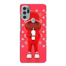 Крутые Чехлы Луи Виттон для Motorola MOTO G60s (AlphaPrint) (Модный стиль)