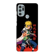 Купить Чехлы на телефон с принтом Anime для Моторола Мото Дж 60 С (Минато)