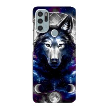 Защитные чехлы для Мото G60s (AlphaPrint) (ХИТ продаж) ВОЛК (Волк)