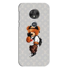 Брендновые Чехлы для Motorola MOTO G7 Play - (PREMIUMPrint) (Мишка Луи)