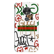 Брендновые Чехлы для Motorola MOTO G7 Play - (PREMIUMPrint) (Стиль GUUCI)
