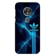 Чехлы Адидас для Motorola MOTO G7 Play (AlphaPrint) (Синий Адидас)