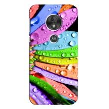 Чехлы (ART) Цветы на Motorola MOTO G7 Play (VPrint) (Семицветик)