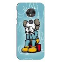 Чехлы для Motorola MOTO G7 Play - Bearbrick Louis Vuitton (PREMIUMPrint) (Плач Bearbrick)