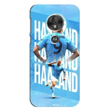 Чохли з принтом на Motorola MOTO G7 Play Футболіст – Erling Haaland