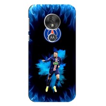Чехлы Килиан Мбаппе для Motorola MOTO G7 Play (Мбаппе в огне)