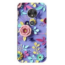 Чехлы с Цветами для Motorola MOTO G7 Play (VPrint) (Цветочный дизайн)