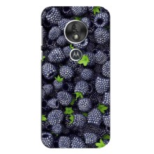 Чехлы с Фруктами для Motorola MOTO G7 Play (VPrint) (Ежевика)