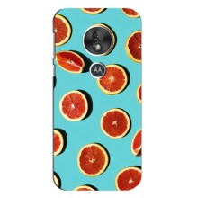 Чехлы с Фруктами для Motorola MOTO G7 Play (VPrint) (Грейпфрут)