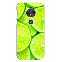 Чехлы с Фруктами для Motorola MOTO G7 Play (VPrint) (Лайм)