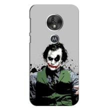 Чехлы с картинкой Джокера на Motorola Moto G7 Play (Взгляд Джокера)