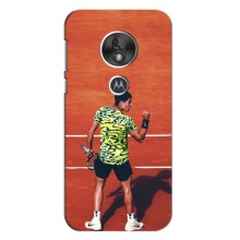 Чохли з прінтом Спортивна тематика для Motorola Moto G7 Play – Алькарас Тенісист