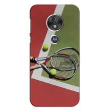 Чехлы с принтом Спортивная тематика для Motorola Moto G7 Play – Ракетки теннис