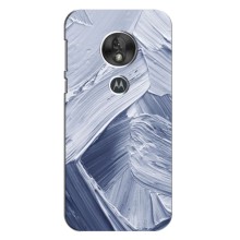 Чехлы со смыслом для Motorola Moto G7 Play (Краски мазки)