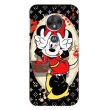 Чехол Disney Mouse Motorola MOTO G7 Play (PREMIUMPrint) (Минни peace)