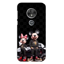 Чехол Disney Mouse Motorola MOTO G7 Play (PREMIUMPrint) (Семья Маусов)