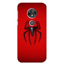 Чехол с человеком пауком для Motorola MOTO G7 Play - (AlphaPrint) (Паук Марвел)
