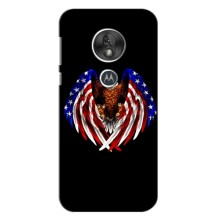 Чехол Флаг USA для Motorola Moto G7 Play – Крылья США