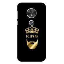 Чехол (Корона на чёрном фоне) для Мото Джи 7 Плей – KING