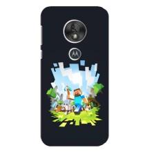 Чохол Майнкрафт на Motorola MOTO G7 Play (AlphaPrint) Minecraft (персонажі Minecraft)