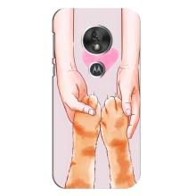 Чохол на Моторола MOTO G7 Плей з Котиками (VPrint) (Любовь до котиків)