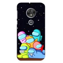 Чехол Амонг Ас для Motorola MOTO G7 Play (AlphaPrint) (Скины в космосе)