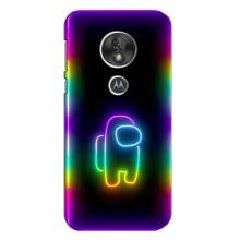 Чехол Амонг Ас для Motorola MOTO G7 Play (AlphaPrint) (Яркий скин)