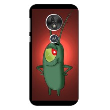 Чехол с картинкой "Одноглазый Планктон" на Motorola Moto G7 Play (Стильный Планктон)