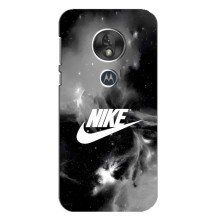 Чехол для Motorola MOTO G7 Play - с принтом Найк (AlphaPrint) (Лого Найк)
