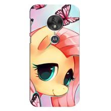 Чехол для Мото G7 Плей - (Единорожки - Новинки) (AlphaPrint) – Племя единорогов