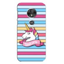 Чехол для Мото G7 Плей - (Единорожки - Новинки) (AlphaPrint) – Unicorn