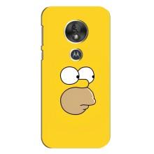 Чехол с Симпсонами для Motorola MOTO G7 Play (VPrint) (Гомер)