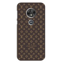Чехол Стиль Louis Vuitton на Motorola Moto G7 Play (Фон Луи Виттон)