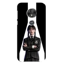 Чехлы Венсдей на Motorola MOTO G7 Play Уэнсдей (AlphaPrint) – W-Wednesday